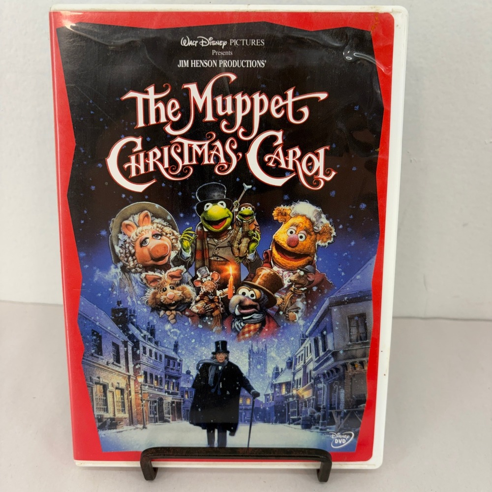 Disney Muppet Christmas Carol DVD Full Screen Henson Includes Song Love Is Gone
